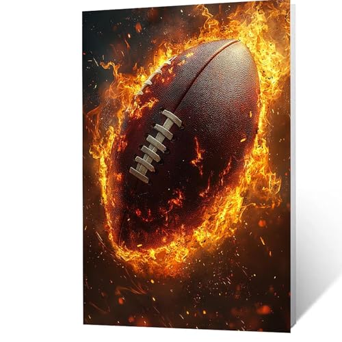 Malen Nach Zahlen Erwachsene, Malen Nach Zahlen Fußball, DIY Set Erwachsene mit Leinwand Bilder Sport 95 x 70 CM Acrylfarben Set Pinselset, Wandbilder Bastelset Deko Wohnzimmer Geschenke YH2F-0740 Malen Nach Zahlen Erwachsene, Malen Nach Zahlen Fußball, DIY Set Erwachsene mit Leinwand Bilder Sport 95 x 70 CM Acrylfarben Set Pinselset, Wandbilder Bastelset Deko Wohnzimmer Geschenke YH2F-0740 von GUUOYUAL