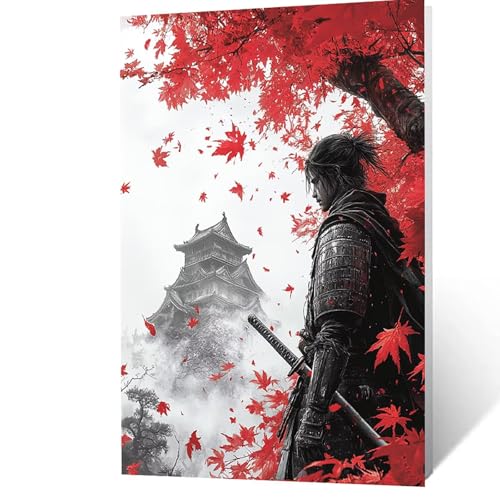 Malen Nach Zahlen Erwachsene, Malen Nach Zahlen Krieger, DIY Set Erwachsene mit Leinwand Bilder Herbst 55x40cm Acrylfarben Set Pinselset,Wandbilder Bastelset Zimmer Deko Geschenke für Frauen YH2F-2655 Malen Nach Zahlen Erwachsene, Malen Nach Zahlen Krieger, DIY Set Erwachsene mit Leinwand Bilder Herbst 55x40cm Acrylfarben Set Pinselset,Wandbilder Bastelset Zimmer Deko Geschenke für Frauen YH2F-2655 von GUUOYUAL