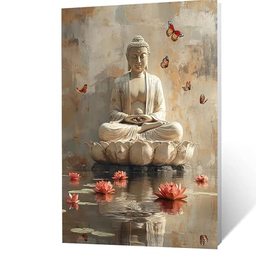 Malen Nach Zahlen Erwachsene, Malen Nach Zahlen Zen, DIY Set Erwachsene mit Leinwand Bilder Schmetterling 80 x 60 cm Acrylfarben Set Pinselset, Wandbilder Bastelset Deko Wohnzimmer Geschenke YH2F-3615 Malen Nach Zahlen Erwachsene, Malen Nach Zahlen Zen, DIY Set Erwachsene mit Leinwand Bilder Schmetterling 80 x 60 cm Acrylfarben Set Pinselset, Wandbilder Bastelset Deko Wohnzimmer Geschenke YH2F-3615 von GUUOYUAL