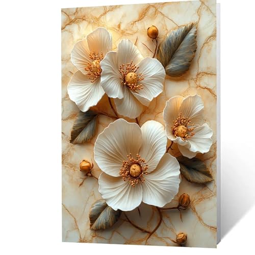 Malen Nach Zahlen Erwachsene 40x55 CM, Malen Nach Zahlen Kinder Blume, DIY Basteln Erwachsene Leinwand Bilder Pflanzen, Paint by Numbers for Adults, Wanddeko Wohnzimmer Geschenke für Frauen YH2F-2920 Malen Nach Zahlen Erwachsene 40x55 CM, Malen Nach Zahlen Kinder Blume, DIY Basteln Erwachsene Leinwand Bilder Pflanzen, Paint by Numbers for Adults, Wanddeko Wohnzimmer Geschenke für Frauen YH2F-2920 von GUUOYUAL