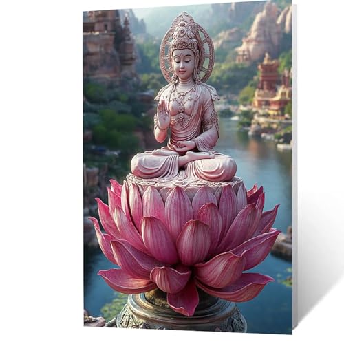 Malen Nach Zahlen Erwachsene 50x70 cm, Malen Nach Zahlen Kinder Zen, DIY Basteln Erwachsene Leinwand Bilder Blume, Paint by Numbers for Adults, Wanddeko Wohnzimmer Geschenke für Frauen YH2F-4996 Malen Nach Zahlen Erwachsene 50x70 cm, Malen Nach Zahlen Kinder Zen, DIY Basteln Erwachsene Leinwand Bilder Blume, Paint by Numbers for Adults, Wanddeko Wohnzimmer Geschenke für Frauen YH2F-4996 von GUUOYUAL