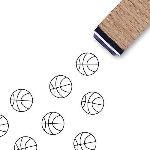 Basketball-Gummistempel, 1,9 cm kleiner Mini-Sport-Stempel für Scrapbooking, Kartenherstellung, Planer Basketball-Gummistempel, 1,9 cm kleiner Mini-Sport-Stempel für Scrapbooking, Kartenherstellung, Planer von GUVSPTI