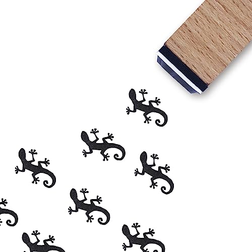 Eidechse Gummistempel, 1,9 cm kleiner Mini-Stempel für Scrapbooking, Kartenherstellung, Planer von GUVSPTI