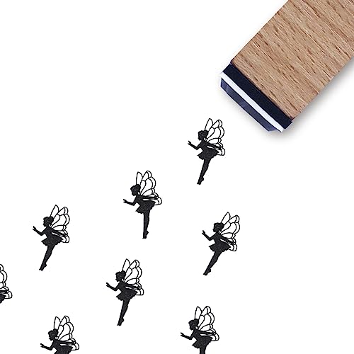 Fairy Gummistempel, 1,9 cm kleiner Mini-Stempel für Scrapbooking, Kartenherstellung, Planer Fairy Gummistempel, 1,9 cm kleiner Mini-Stempel für Scrapbooking, Kartenherstellung, Planer von GUVSPTI