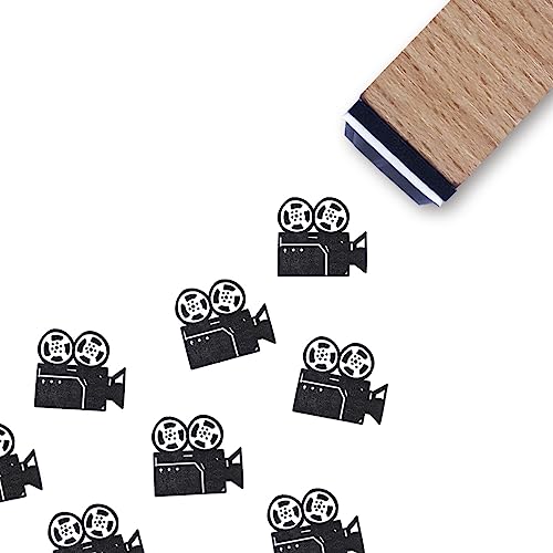 Filmstempel aus Gummi, 1,9 cm, kleiner Mini-Stempel für Scrapbooking, Kartenherstellung, Planer von GUVSPTI