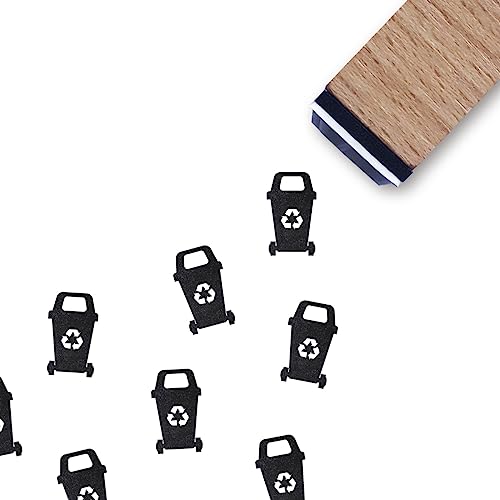 Garbage Gummistempel, 1,9 cm kleiner Mini-Stempel für Scrapbooking, Kartenherstellung, Planer Garbage Gummistempel, 1,9 cm kleiner Mini-Stempel für Scrapbooking, Kartenherstellung, Planer von GUVSPTI