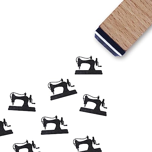Gummistempel für Nähmaschine, 3/5 Zoll, kleiner Mini-Stempel für Scrapbooking, Kartenherstellung, Planer Gummistempel für Nähmaschine, 3/5 Zoll, kleiner Mini-Stempel für Scrapbooking, Kartenherstellung, Planer von GUVSPTI
