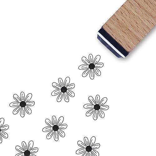 Gummistempel mit Gänseblümchen-Motiv, 1,9 cm, kleiner Mini-Stempel für Scrapbooking, Kartenherstellung, Planer Gummistempel mit Gänseblümchen-Motiv, 1,9 cm, kleiner Mini-Stempel für Scrapbooking, Kartenherstellung, Planer von GUVSPTI