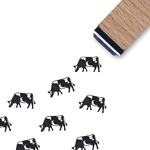 Gummistempel mit Kuh, 1,9 cm, kleiner Mini-Stempel für Scrapbooking, Kartenherstellung, Planer Gummistempel mit Kuh, 1,9 cm, kleiner Mini-Stempel für Scrapbooking, Kartenherstellung, Planer von GUVSPTI