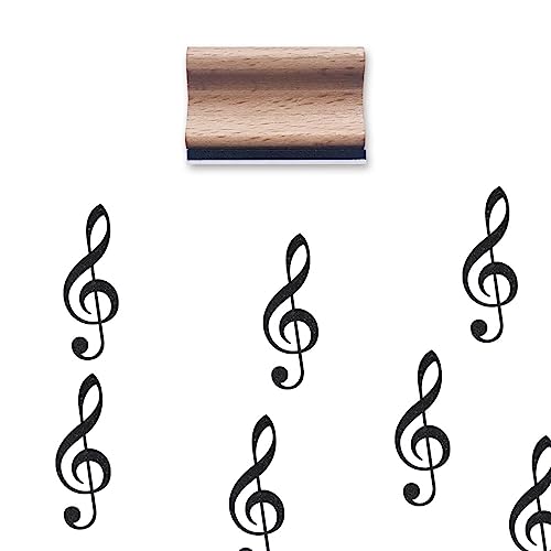 Gummistempel mit Musiknoten, 3,8 cm, mittelgroß, für Scrapbooking, Kartenherstellung, Basteln Gummistempel mit Musiknoten, 3,8 cm, mittelgroß, für Scrapbooking, Kartenherstellung, Basteln von GUVSPTI