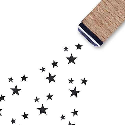 Gummistempel mit Sternen, 1,9 cm, kleiner Mini-Stempel für Scrapbooking, Kartenherstellung, Planer Gummistempel mit Sternen, 1,9 cm, kleiner Mini-Stempel für Scrapbooking, Kartenherstellung, Planer von GUVSPTI