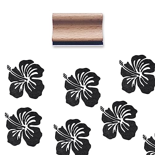 Hibiskus Gummistempel, 1-1/3 Medium Stempel für Scrapbooking, Kartenherstellung, Basteln Hibiskus Gummistempel, 1-1/3 Medium Stempel für Scrapbooking, Kartenherstellung, Basteln von GUVSPTI