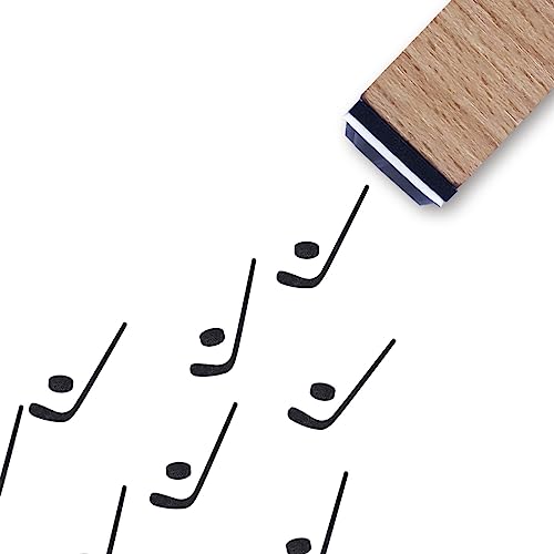 Hockey-Gummistempel, 1,9 cm, kleiner Mini-Sport-Stempel für Scrapbooking, Kartenherstellung, Planer Hockey-Gummistempel, 1,9 cm, kleiner Mini-Sport-Stempel für Scrapbooking, Kartenherstellung, Planer von GUVSPTI