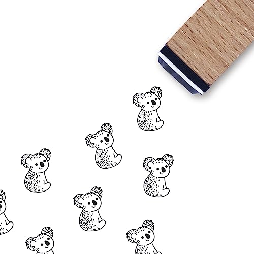 Koala Gummistempel, 1,9 cm kleiner Mini-Stempel für Scrapbooking, Kartenherstellung, Planer Koala Gummistempel, 1,9 cm kleiner Mini-Stempel für Scrapbooking, Kartenherstellung, Planer von GUVSPTI