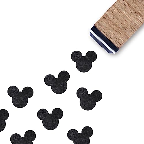 Mauskopf Gummistempel, 1,9 cm kleiner Mini-Stempel für Scrapbooking, Kartenherstellung, Planer Mauskopf Gummistempel, 1,9 cm kleiner Mini-Stempel für Scrapbooking, Kartenherstellung, Planer von GUVSPTI