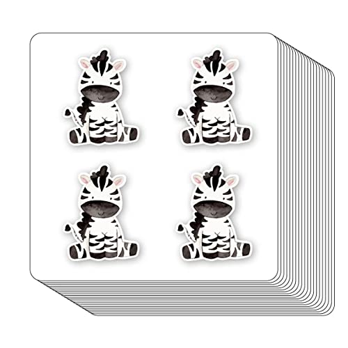 Niedliche Zebra-Aufkleber, 2,5 cm, für Scrapbooking, Kunst, Handwerk, Kinder, DIY, Kalender, Tagebücher, 80 Stück Niedliche Zebra-Aufkleber, 2,5 cm, für Scrapbooking, Kunst, Handwerk, Kinder, DIY, Kalender, Tagebücher, 80 Stück von GUVSPTI