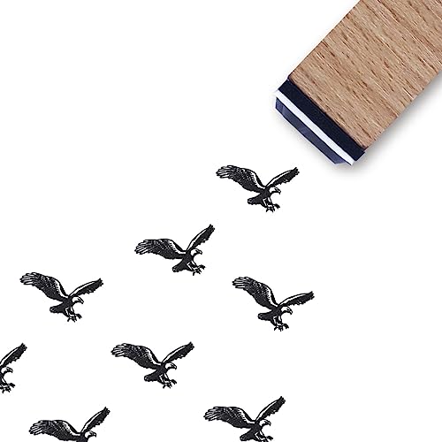 Weißkopfseeadler Gummistempel, 1,9 cm kleiner Mini-Stempel für Scrapbooking, Kartenherstellung, Planer Weißkopfseeadler Gummistempel, 1,9 cm kleiner Mini-Stempel für Scrapbooking, Kartenherstellung, Planer von GUVSPTI