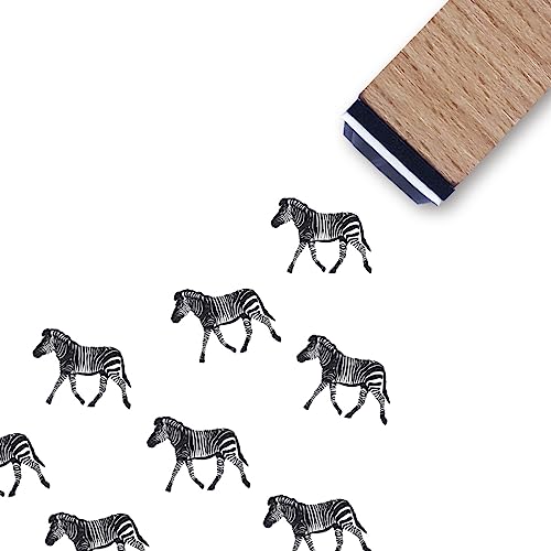 Zebra Gummistempel, 1,9 cm kleiner Mini-Stempel für Scrapbooking, Kartenherstellung, Planer Zebra Gummistempel, 1,9 cm kleiner Mini-Stempel für Scrapbooking, Kartenherstellung, Planer von GUVSPTI