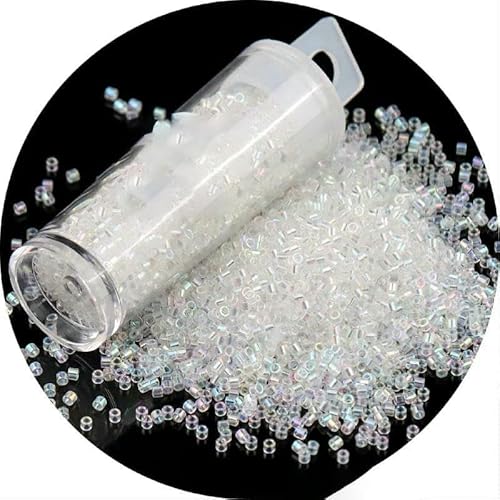 10 g/Tube, 1,3 x 1,6 mm, generische japanische Glasperlen in Metallic-Farbe, 11/0, lose Abstandsperlen für die Schmuckherstellung, DIY-Nähen, 24-10 g-1,6 mm-Tube 10 g/Tube, 1,3 x 1,6 mm, generische japanische Glasperlen in Metallic-Farbe, 11/0, lose Abstandsperlen für die Schmuckherstellung, DIY-Nähen, 24-10 g-1,6 mm-Tube von GVEKJ