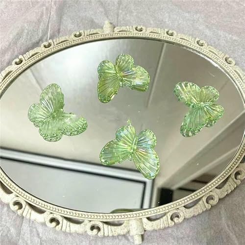 15 Stück 30 mm Acryl Mini Schmetterling Charms Perlen für Schmuckherstellung DIY Halskette Anhänger Schmuck Zubehör-Grün 15 Stück 30 mm Acryl Mini Schmetterling Charms Perlen für Schmuckherstellung DIY Halskette Anhänger Schmuck Zubehör-Grün von GVEKJ