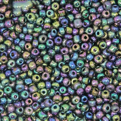 2 mm, 3,0 mm, 4,0 mm, einfarbig, tschechische Glasperlen, Abstandshalter, österreichischer Kristall, runde Perlen für Kinder, Schmuck, DIY-Zubehör, einfarbig, mehrfarbig, 2 mm, 800 Stück von GVEKJ