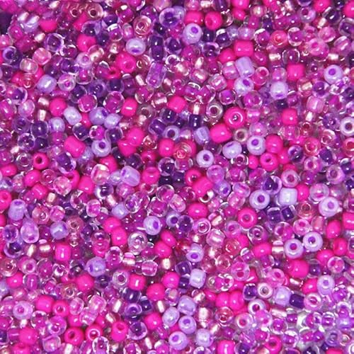 2 mm, 3,0 mm, 4,0 mm, weiß, mehrfarbig, tschechische Glasperlen, österreichischer Kristall, runde Perlen für Kinder, Schmuck, DIY-Zubehör, rosa, mehrfarbig, 4,0 mm, 100 Stück von GVEKJ