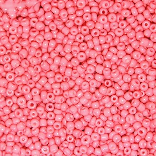 2 mm, 3,0 mm, 4,0 mm, weiß, mehrfarbig, tschechische Glasperlen, österreichischer Kristall, runde Perlen für Kinder, Schmuck, DIY-Zubehörherstellung, einfarbig, hellrosa, 4,0 mm, 100 Stück von GVEKJ