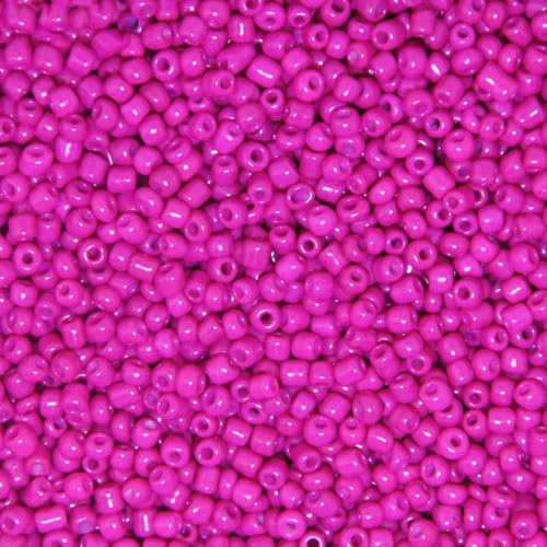 2 mm, 3,0 mm, 4,0 mm, weiß, mehrfarbig, tschechische Glasperlen, österreichischer Kristall, runde Perlen für Kinder, Schmuck, DIY-Zubehörherstellung, einfarbig, rosa, 3,0 mm, 300 Stück von GVEKJ