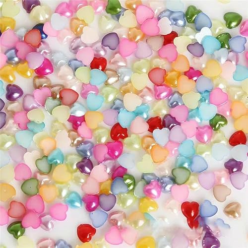 3–12 mm gemischte flache Herz-ABS-Perlen, flache Rückseite, Cabochons, Kuppel-Kamee für die Herstellung von DIY-Schmuck, leere Basis, 4,0 mm 3–12 mm gemischte flache Herz-ABS-Perlen, flache Rückseite, Cabochons, Kuppel-Kamee für die Herstellung von DIY-Schmuck, leere Basis, 4,0 mm von GVEKJ