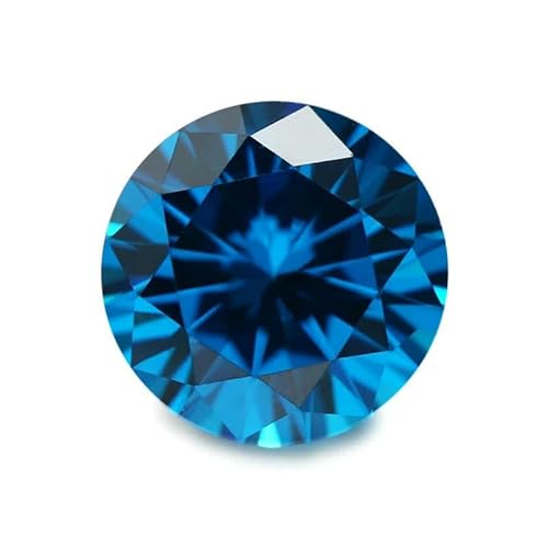 50 Stück/100 Stück 3,25–8,5 mm AAAAA runder Zirkonia-Stein, lose CZ-Edelsteine, synthetische Edelsteine zur Schmuckherstellung, Tiefseeblau, 3,5 mm, 100 Stück 50 Stück/100 Stück 3,25–8,5 mm AAAAA runder Zirkonia-Stein, lose CZ-Edelsteine, synthetische Edelsteine zur Schmuckherstellung, Tiefseeblau, 3,5 mm, 100 Stück von GVEKJ