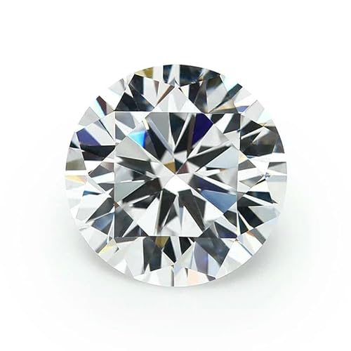 50 Stück/100 Stück 3,25~8,5 mm AAAAA runder Zirkonia-Stein, lose CZ-Edelsteine aus synthetischer CZ-Qualität zur Schmuckherstellung, Weiß, 3,5 mm, 100 Stück 50 Stück/100 Stück 3,25~8,5 mm AAAAA runder Zirkonia-Stein, lose CZ-Edelsteine aus synthetischer CZ-Qualität zur Schmuckherstellung, Weiß, 3,5 mm, 100 Stück von GVEKJ