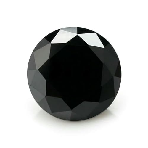 50 Stück/100 Stück 3,25~8,5 mm AAAAA runder Zirkonia-Stein, lose CZ-Synthetik-Edelsteine zur Schmuckherstellung, Schwarz, 8,5 mm, 50 Stück 50 Stück/100 Stück 3,25~8,5 mm AAAAA runder Zirkonia-Stein, lose CZ-Synthetik-Edelsteine zur Schmuckherstellung, Schwarz, 8,5 mm, 50 Stück von GVEKJ