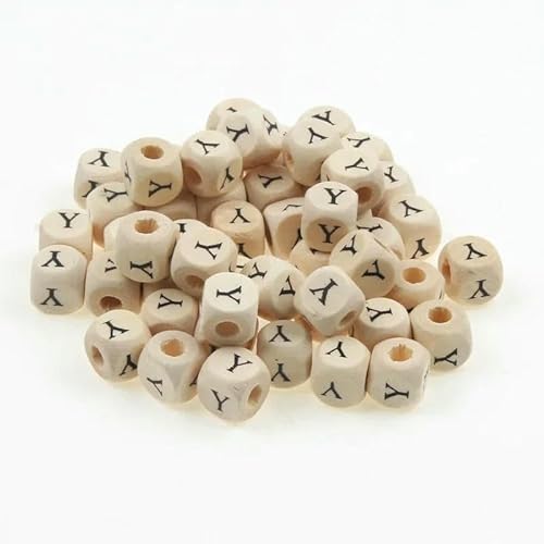50 Stück/Packung 10 mm AZ Naturholzbuchstabenperlen Gemischtes Alphabet Quadratwürfel Holzperlen für die Schmuckherstellung DIY Armband Halskette-Y 50 Stück/Packung 10 mm AZ Naturholzbuchstabenperlen Gemischtes Alphabet Quadratwürfel Holzperlen für die Schmuckherstellung DIY Armband Halskette-Y von GVEKJ