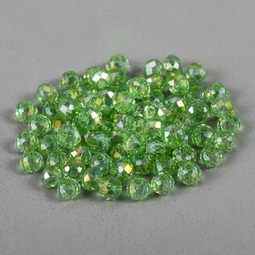 70–300 Stück 3/4/6/8 mm durchscheinende tschechische Kristallglasperle, facettiert, bunte Abstandsperle für DIY-Armbänder, Schmuckherstellung, Zubehör – Hellgrün-AB-4,0 mm x 200 Stück 70–300 Stück 3/4/6/8 mm durchscheinende tschechische Kristallglasperle, facettiert, bunte Abstandsperle für DIY-Armbänder, Schmuckherstellung, Zubehör – Hellgrün-AB-4,0 mm x 200 Stück von GVEKJ