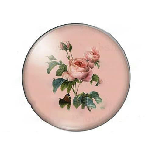Schöne Vintage-Rosenbilder, Blumenmuster, 12 mm/18 mm/20 mm/25 mm, rund, Foto-Glas-Cabochon, Demo, flache Rückseite, Herstellung von Befunden, D-14,0 mm Schöne Vintage-Rosenbilder, Blumenmuster, 12 mm/18 mm/20 mm/25 mm, rund, Foto-Glas-Cabochon, Demo, flache Rückseite, Herstellung von Befunden, D-14,0 mm von GVEKJ