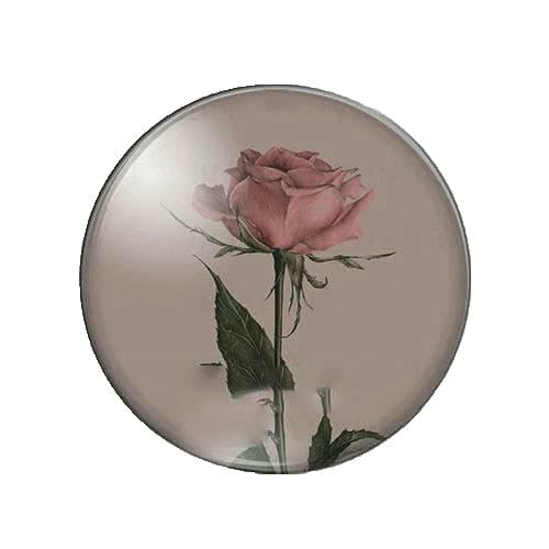 Schöne Vintage-Rosenbilder, Blumenmuster, 12 mm/18 mm/20 mm/25 mm, rund, Foto-Glas-Cabochon, Demo, flache Rückseite, Herstellung von Befunden, E, 8 mm Schöne Vintage-Rosenbilder, Blumenmuster, 12 mm/18 mm/20 mm/25 mm, rund, Foto-Glas-Cabochon, Demo, flache Rückseite, Herstellung von Befunden, E, 8 mm von GVEKJ