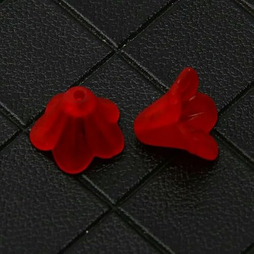 Trend 14 x 10 mm schwarze Morning Glory Acrylperlen, Blumen-Lose Perlen für die Schmuckherstellung, DIY Schlüsselanhänger, Ohrringe, Armbandzubehör-C00858-100 Stück Trend 14 x 10 mm schwarze Morning Glory Acrylperlen, Blumen-Lose Perlen für die Schmuckherstellung, DIY Schlüsselanhänger, Ohrringe, Armbandzubehör-C00858-100 Stück von GVEKJ