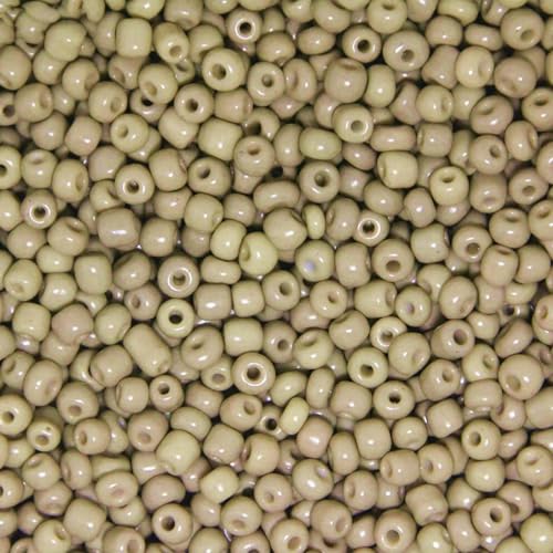 mm, 3,0 mm, 4,0 mm, einfarbig, tschechische Glasperlen, Abstandshalter, österreichischer Kristall, runde Perlen für Kinder, Schmuck, DIY-Zubehörherstellung, einfarbig, Armeegrün, 3,0 mm, 300 Stück von GVEKJ