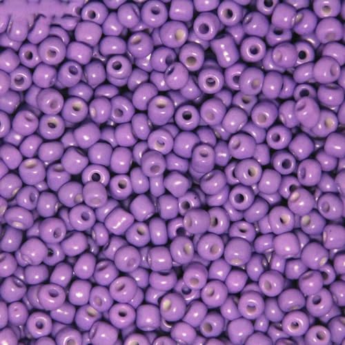 mm, 3,0 mm, 4,0 mm, einfarbig, tschechische Glasperlen, österreichischer Kristall, runde Perlen für Kinder, Schmuck, DIY-Zubehörherstellung, einfarbig, hellviolett, 4,0 mm, 100 Stück von GVEKJ