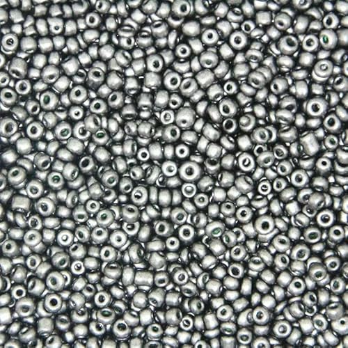 mm, 3,0 mm, 4,0 mm, weiß, mehrfarbig, tschechische Glasperlen, österreichischer Kristall, runde Perlen für Kinder, Schmuck, DIY-Zubehörherstellung, solides Pistolenschwarz, 4,0 mm, 100 Stück von GVEKJ