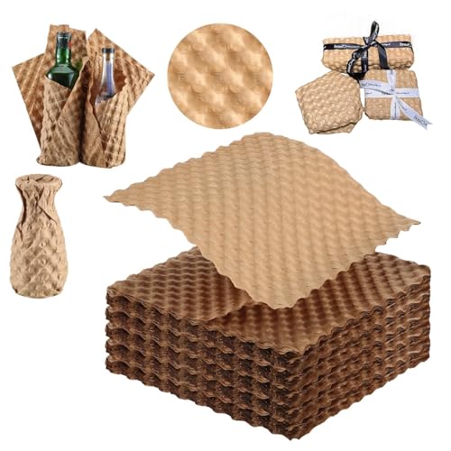 Luftpolsterfolie aus Papier, 100 Stück Bubble Paper Wrap, 28x30cm Wabenverpackungsmaterial, Wabenpapier Verpackungspapier, Umweltfreundliche Polsterfolie, Bubble wrap packing Luftpolsterfolie aus Papier, 100 Stück Bubble Paper Wrap, 28x30cm Wabenverpackungsmaterial, Wabenpapier Verpackungspapier, Umweltfreundliche Polsterfolie, Bubble wrap packing von GVPOELR