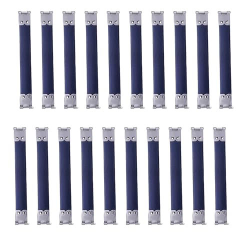 GVSS 20 Stück Taschenclips, zum Basteln, röhrenförmige Verschlüsse mit Scharnieren, flexibel, Handtasche, Kuss, ideal für Handarbeiten und Geldbeutel, 10 cm GVSS 20 Stück Taschenclips, zum Basteln, röhrenförmige Verschlüsse mit Scharnieren, flexibel, Handtasche, Kuss, ideal für Handarbeiten und Geldbeutel, 10 cm von GVSS