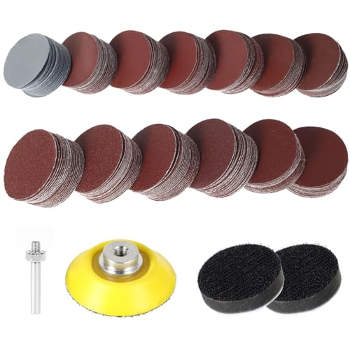 264 Stück Schleifscheiben Pads 50mm Nasse Trockene Schleifpapier Klett 2 Zoll 50mm Körnung 80 100 120 150 240 320 400 600 800 1000 1200 2000 3000 Schleifpads Rund für Holz Kunststoffe Schiffe Autos 264 Stück Schleifscheiben Pads 50mm Nasse Trockene Schleifpapier Klett 2 Zoll 50mm Körnung 80 100 120 150 240 320 400 600 800 1000 1200 2000 3000 Schleifpads Rund für Holz Kunststoffe Schiffe Autos von GWCYMYD