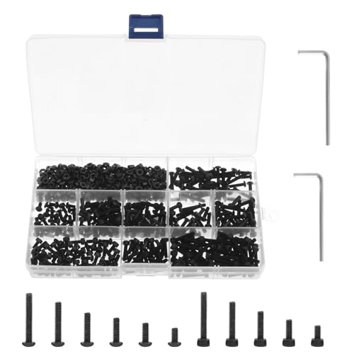 670pcs Kohlenstoffstahl -Metrik Schrauben -Sortiment -Kit Drehmoment Effizienter Sechskantschrauben Sortiment Kit Sechskant Metrik Bolzen Set für Auto 670pcs Kohlenstoffstahl -Metrik Schrauben -Sortiment -Kit Drehmoment Effizienter Sechskantschrauben Sortiment Kit Sechskant Metrik Bolzen Set für Auto von GWCYMYD