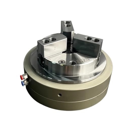 GWGQTELENC 3 Backen Luftspannfutter for Maschinenausrüstung 5 6 8 10 12 Zoll Hydraulikspannfutter pneumatische 3 Backen Spannwerkzeuge Dreibackenfutter(8 inch air Chuck) von GWGQTELENC