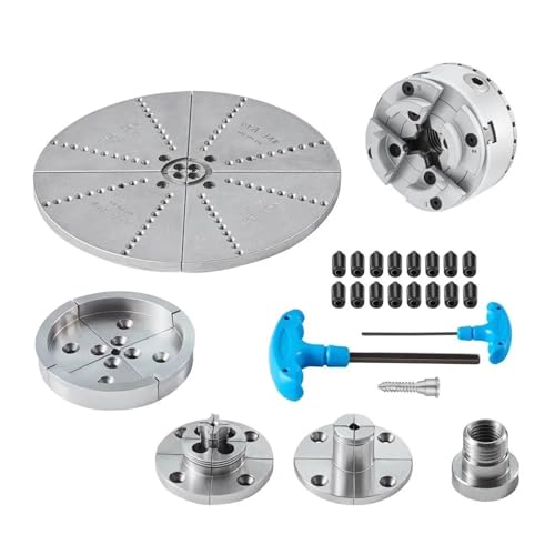 GWGQTELENC 4-Backen-Drehfutter, 3,75 Zoll, Metall, for Werkzeugmaschinen, selbstzentrierend, for Fräs- und Schleifdrehmaschinen GWGQTELENC 4-Backen-Drehfutter, 3,75 Zoll, Metall, for Werkzeugmaschinen, selbstzentrierend, for Fräs- und Schleifdrehmaschinen von GWGQTELENC