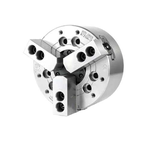 GWGQTELENC 5 Zoll 135 mm Hohl Hydraulik-Öldruckfutter 3 Backen KT05-3 for mechanische CNC-Drehmaschinen mit A4-Flansch(KT05-3) von GWGQTELENC