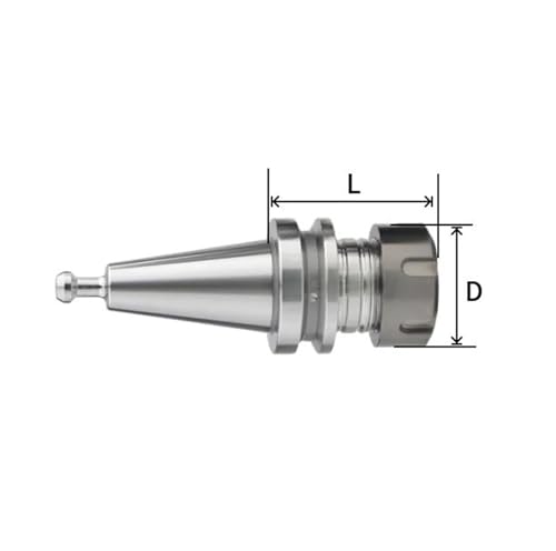 GWGQTELENC BT30 Gravur Maschine verbunden Edelstahl Werkzeug Halter NBT30 Keyless Werkzeug Halter ER16 ER20 ER25 ER32 SK10 SK16(NBT30-ER16-60L) von GWGQTELENC