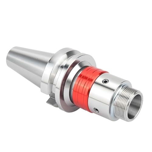 GWGQTELENC Bt40 Gewindeschneidwerkzeughalter CNC-Bearbeitungszentrum Maschinengewindebohrer Fräsmaschine Gewindeschneidwerkzeughalter schwimmend teleskopisch(BT30-TER25-100L) von GWGQTELENC