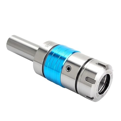 GWGQTELENC Bt40 Gewindeschneidwerkzeughalter CNC-Bearbeitungszentrum Maschinengewindebohrer Fräsmaschine Gewindeschneidwerkzeughalter schwimmend teleskopisch(C25-ER32-80L) von GWGQTELENC